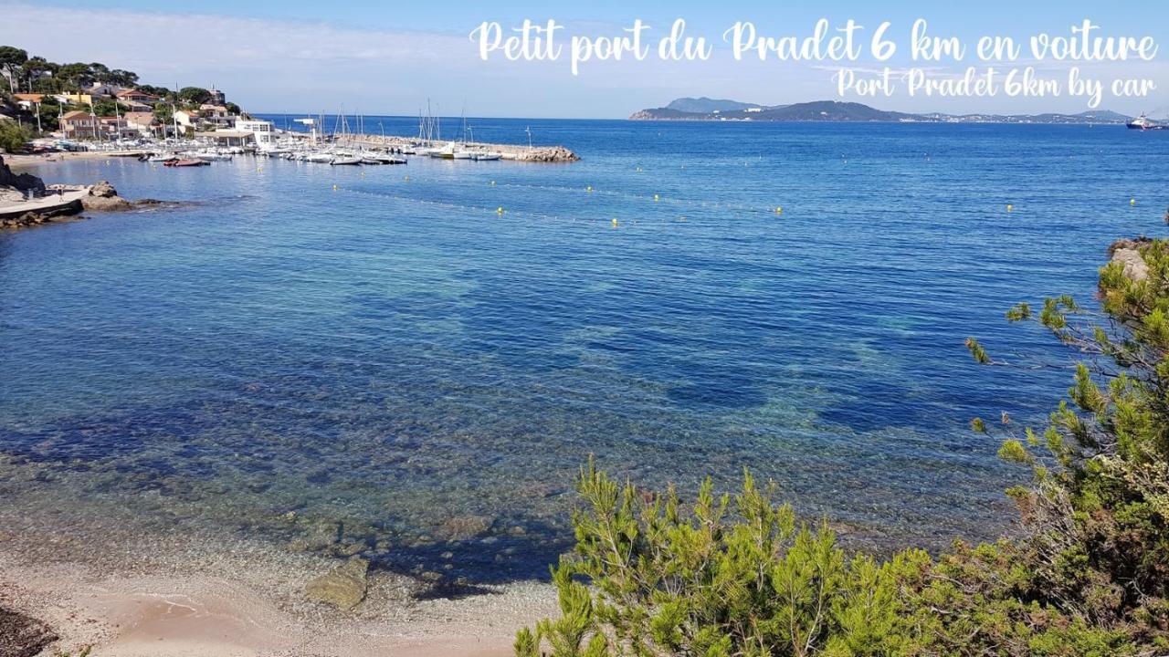 Apart Plage Lägenhet Carqueiranne Exteriör bild